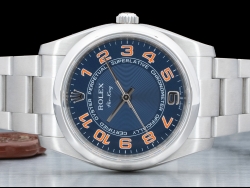 Rolex Air-King 34 Oyster Bracelet Blue Arabic Dial - Rolex Guarantee 114200 